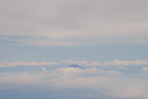 羽田空港に着陸する前に少しだけ富士山が見えました！弊社も業界で１番お役に立てる事務所になります！