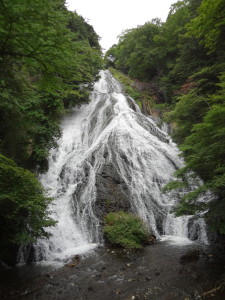 奥日光の湯滝。景色も涼やかで、すっかりリフレッシュできました。
